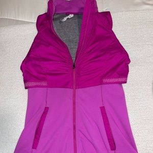 Lulu lemon pink/purple vest! super cute colors and fit!! Perfect condition!